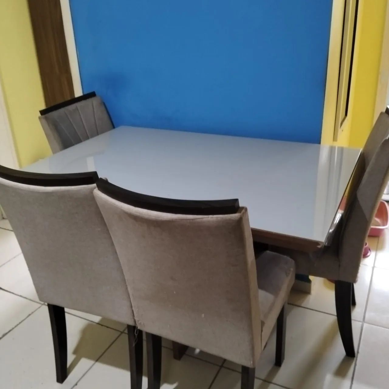 Vendo conjunto de mesa de 04 lugares - Foto 4