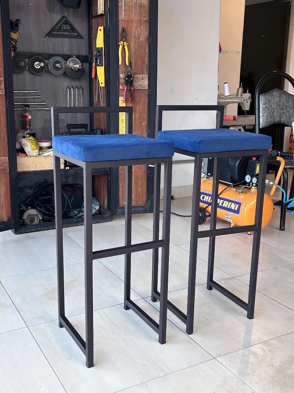 PAR DE BANQUETAS INDUSTRIAIS - R$ 299,00 - Foto 2