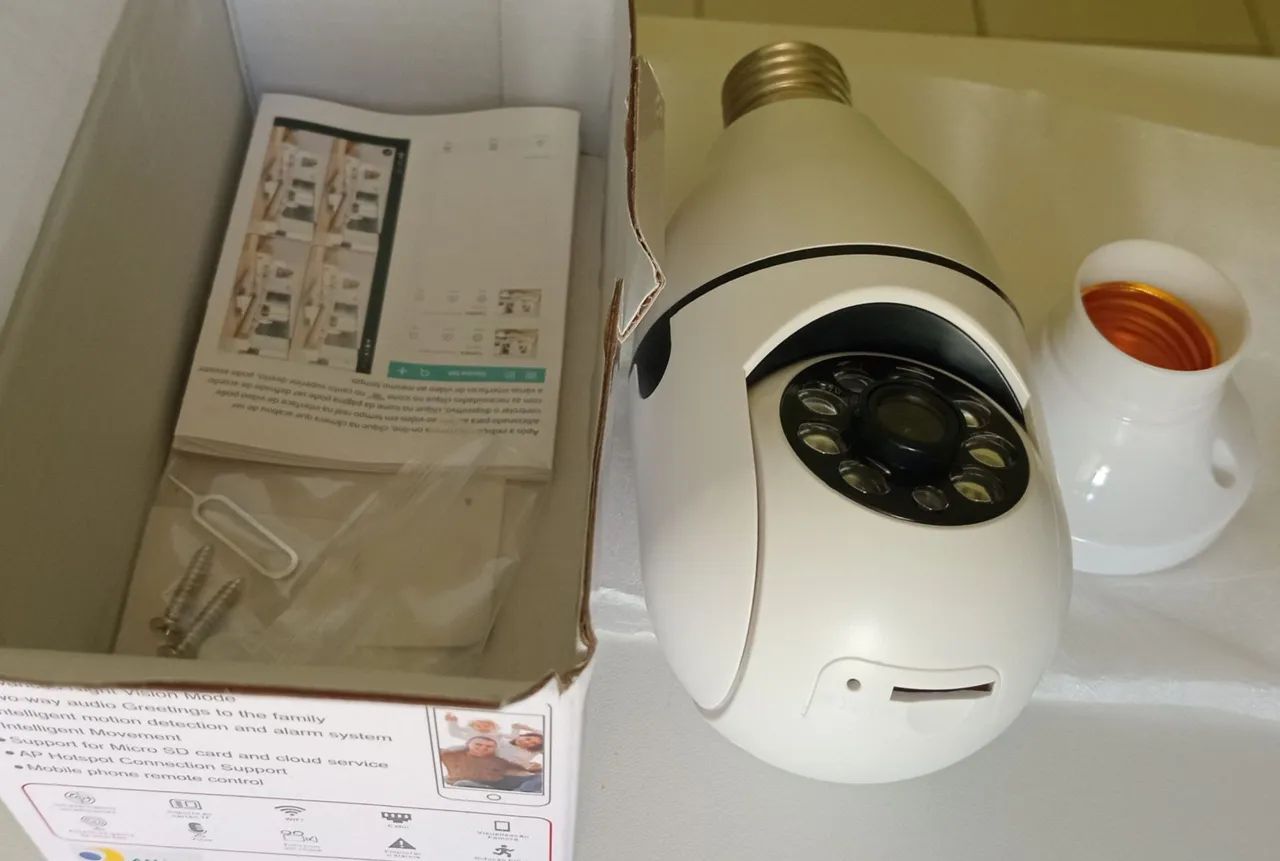Câmera de Segurança Wi-fi (Nova) - Foto 2