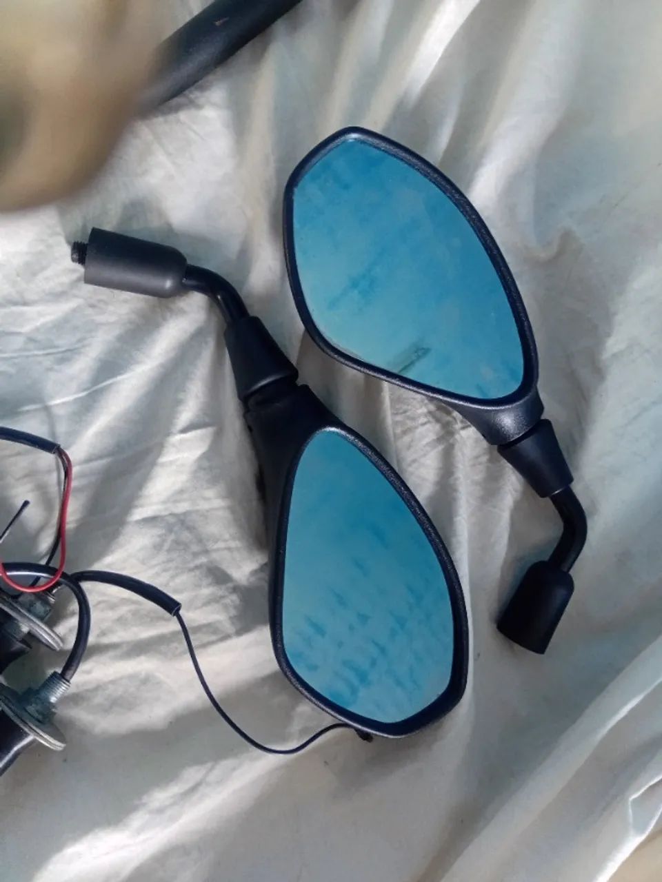 Retrovisor, seta em led e protetor  - Foto 3