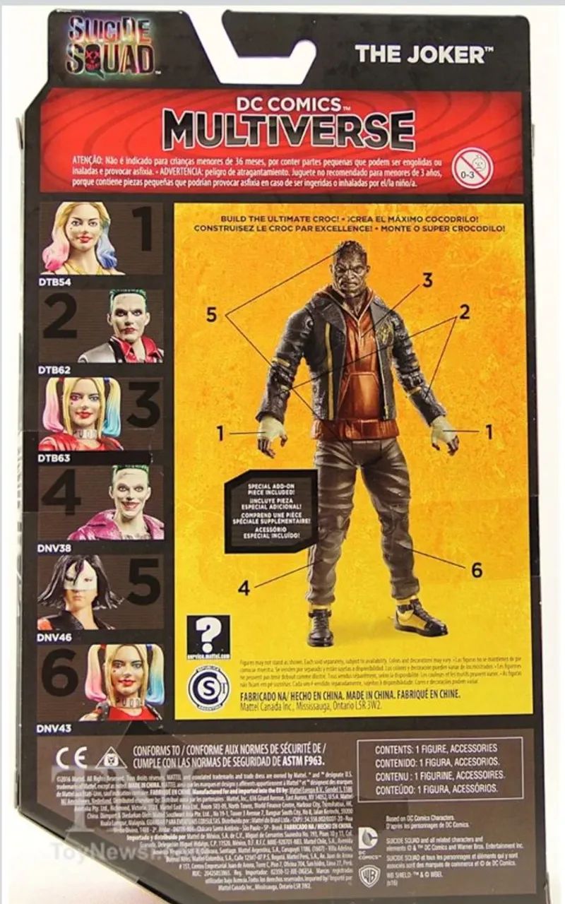 DC Comics Multiverse Suicide Squad The Joker Action Figure  - Foto 2