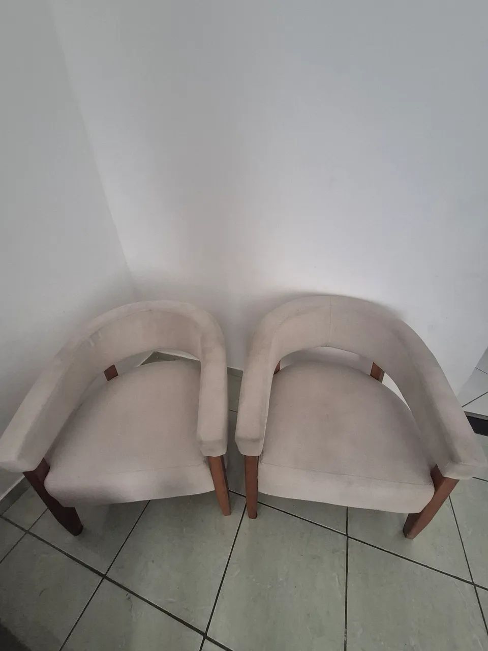 2 poltronas decorativa
