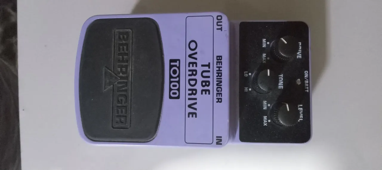 pedal behringer vintage tube overdrive