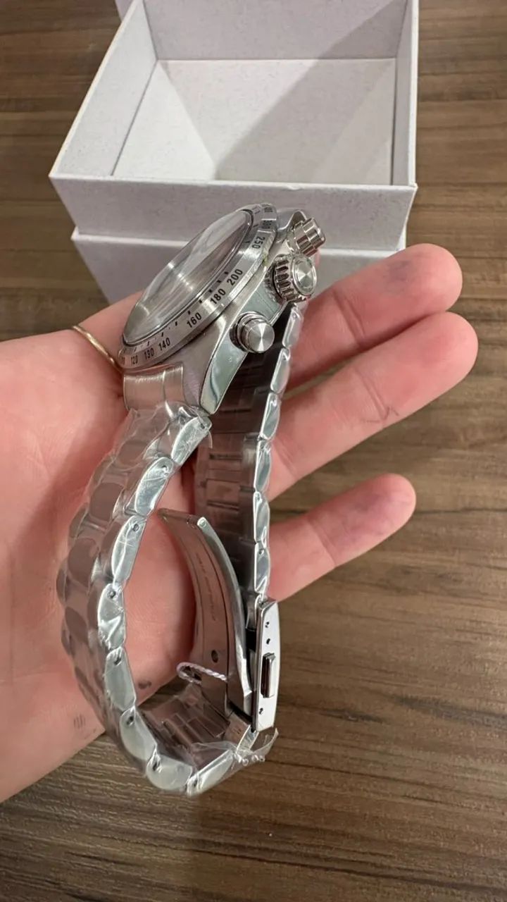 Relógio Seiko Prospex Speedtimer Solar SSC911P1 - Foto 5