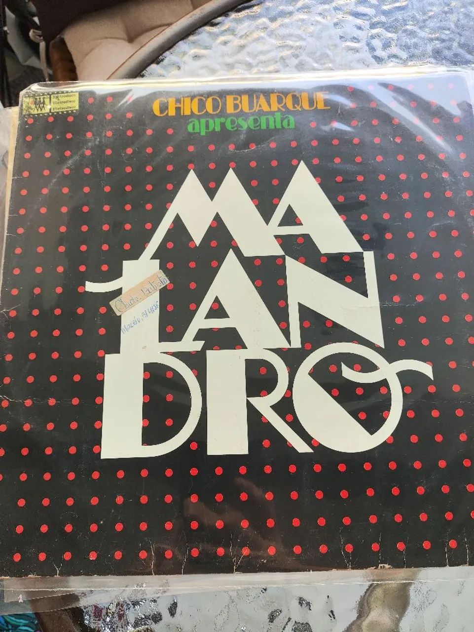 Vinil Chico Buarque Malandro