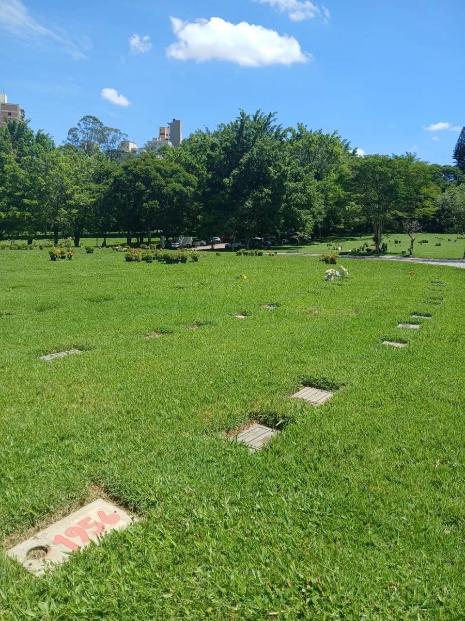 Jazigo ao lado do SENNA - Cemitério Morumby