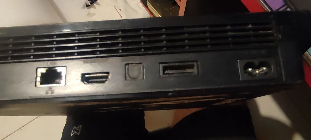 Ps3 slim com defeito sem imagem apenas o console.  - Foto 5