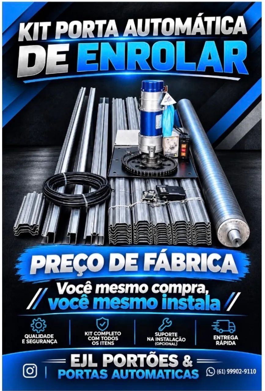Portas de aço automática direto da fábrica  - Foto 4