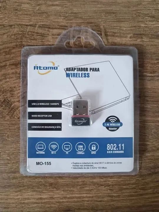 Adaptador Wi-fi USB2.0 Wireless 300Mbps - Foto 3