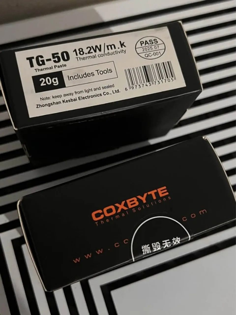 Pasta Térmica Coxbyte TG-50 - Alto Desempenho para CPU e GPU 20G - Foto 3