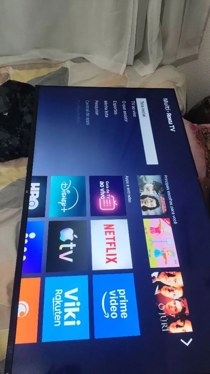 Tv de 50 polegadas com 4 meses de uso  - Foto 3