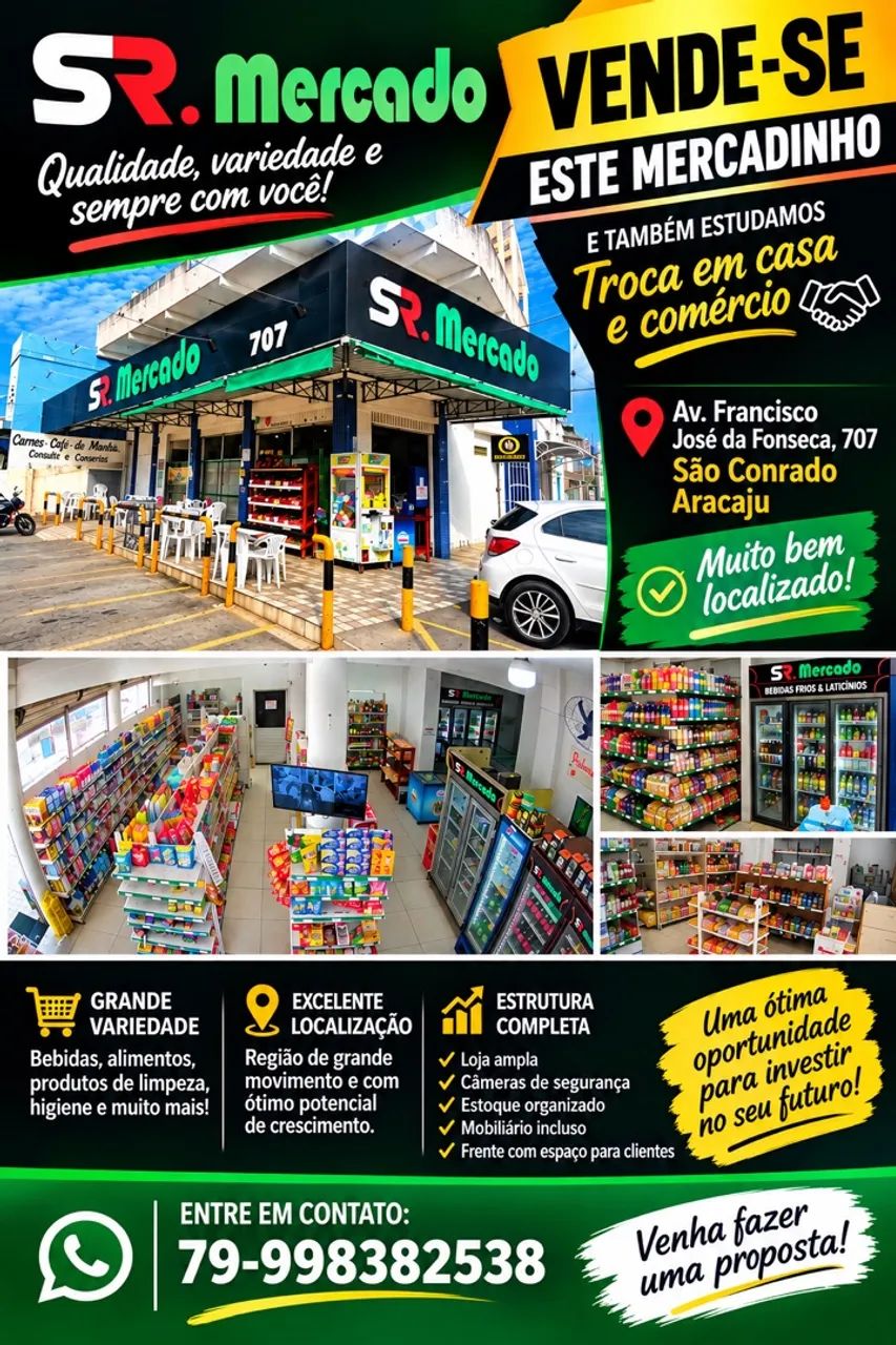 Vendo ponto comercial completo 