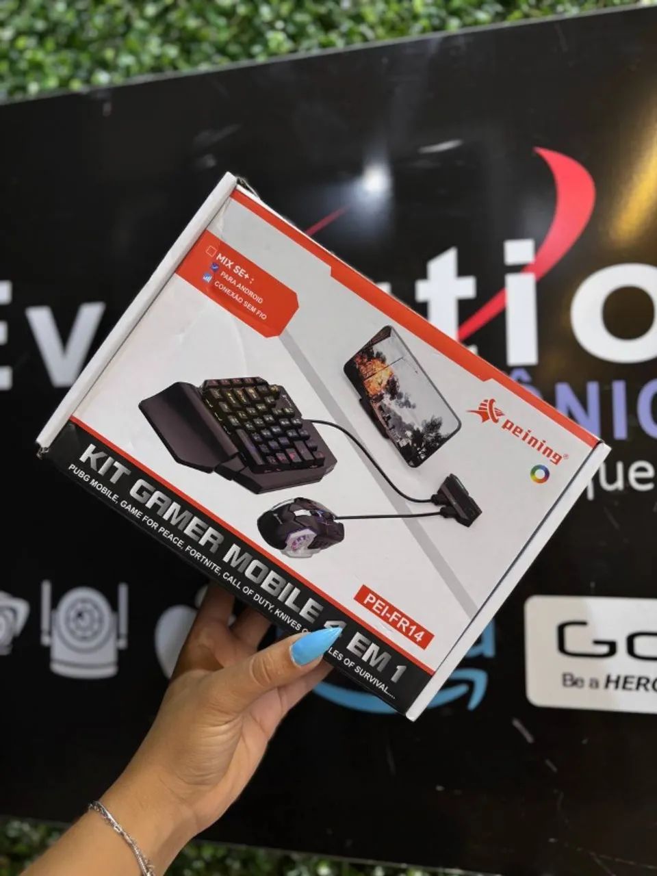 Kit Gamer Mobile 4 em 1 PEINING PEI-FR14