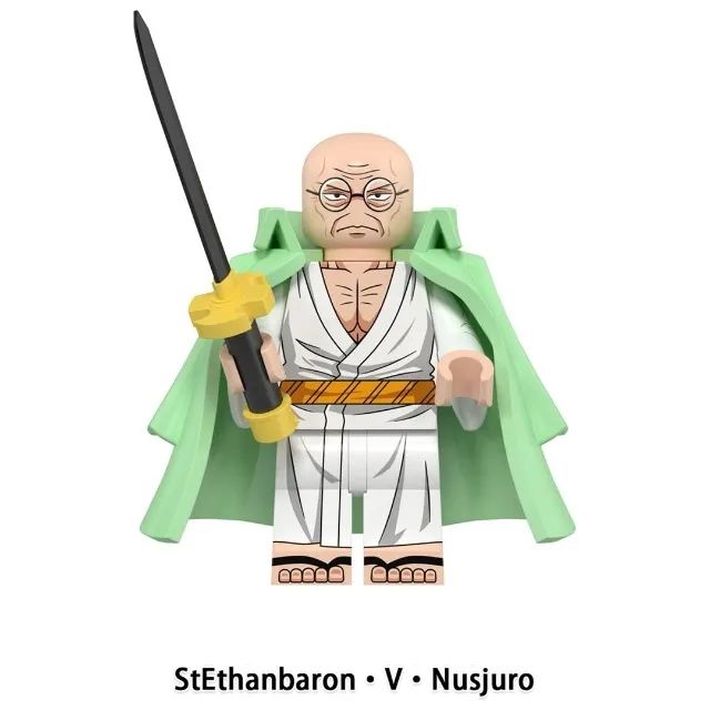  One piece minifigures Zoro de coleção Monkey D Dragon Luffy Ceasar Clown Ben Bekkman - Foto 6