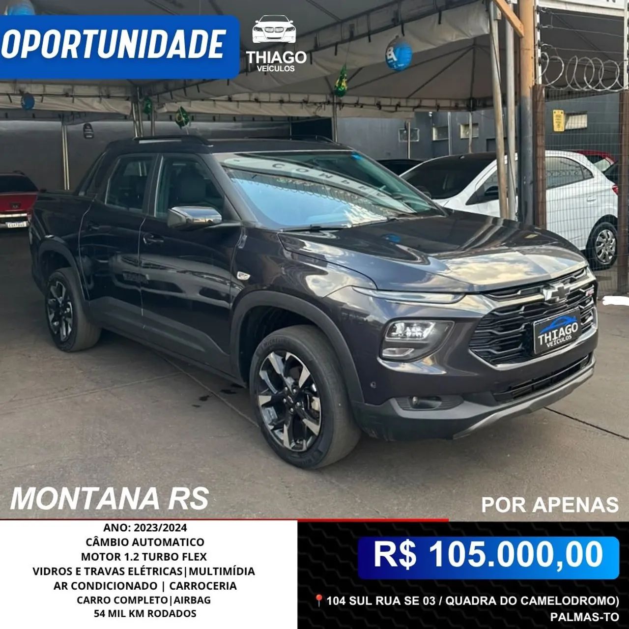 Chevrolet Montana MONTANA RS 1.2 Turbo Flex 12V Aut. 2024