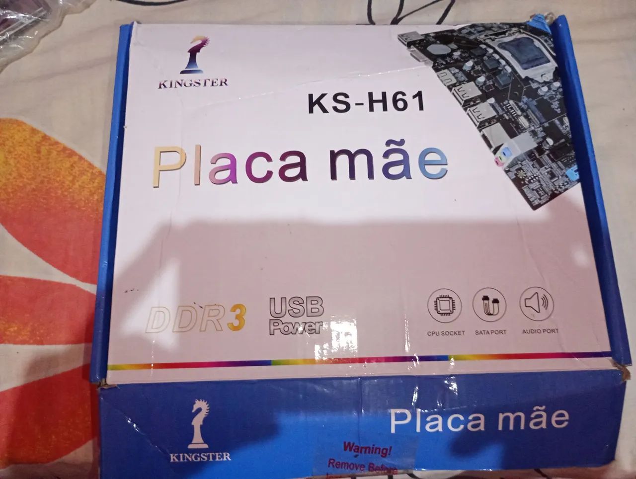 Kit Placa-mãe Kingster H61 + Xeon E3-1245 V2 (8 threads) - Foto 3