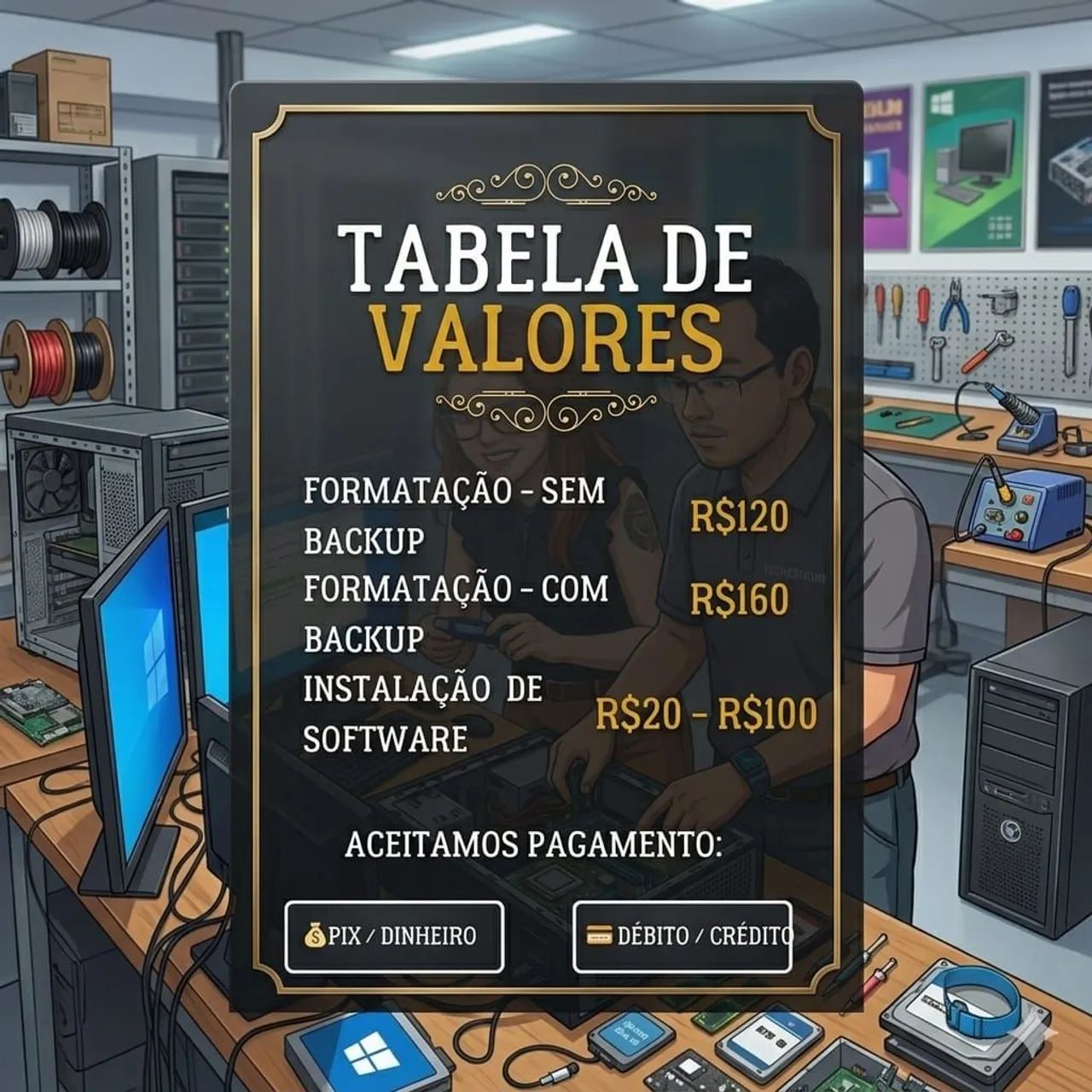 Formatação de Notebook e Desktop - Foto 2