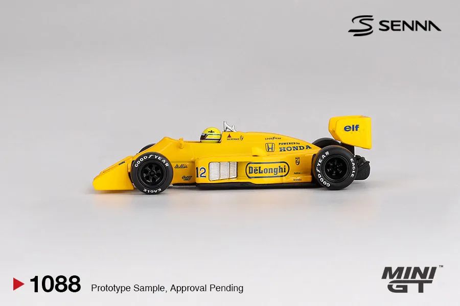 Minigt Lotus 99t #12 Ayrton Senna 1987 Monaco Gp Winner 1/64