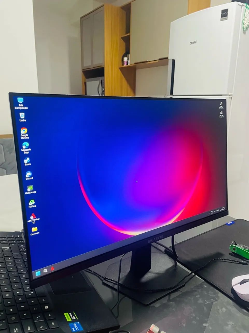 Monitor gamer Gigabyte 24p 144hz full hd - Foto 3