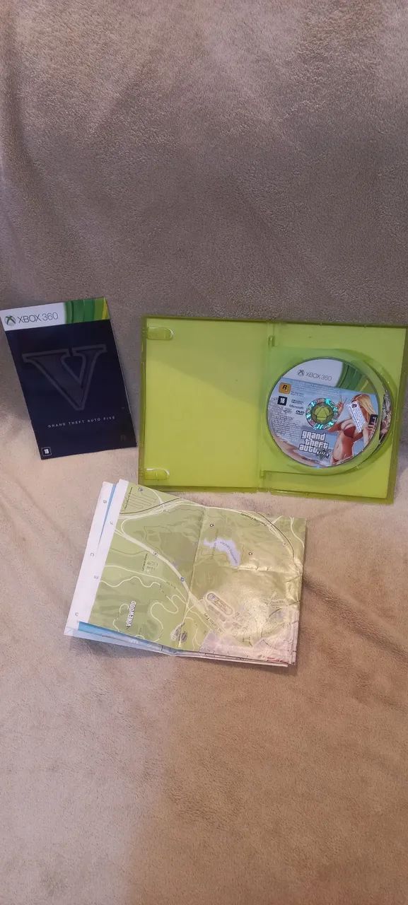 GTA V xbox 360 original com mapa - Foto 4