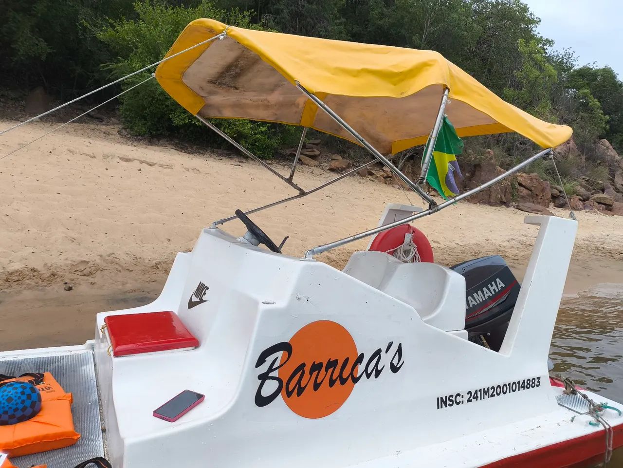 Jangada Equipada com Motor 25 HP - Foto 2