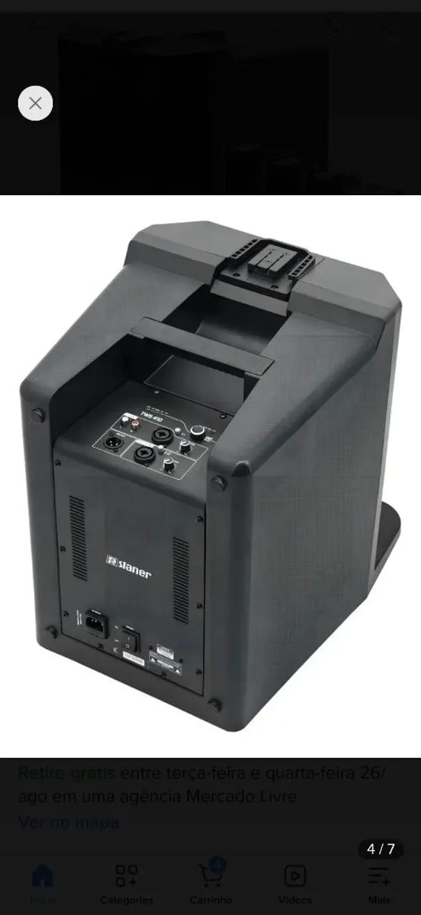 Caixa ativa torre line Array Staner TWS-410 - Foto 5