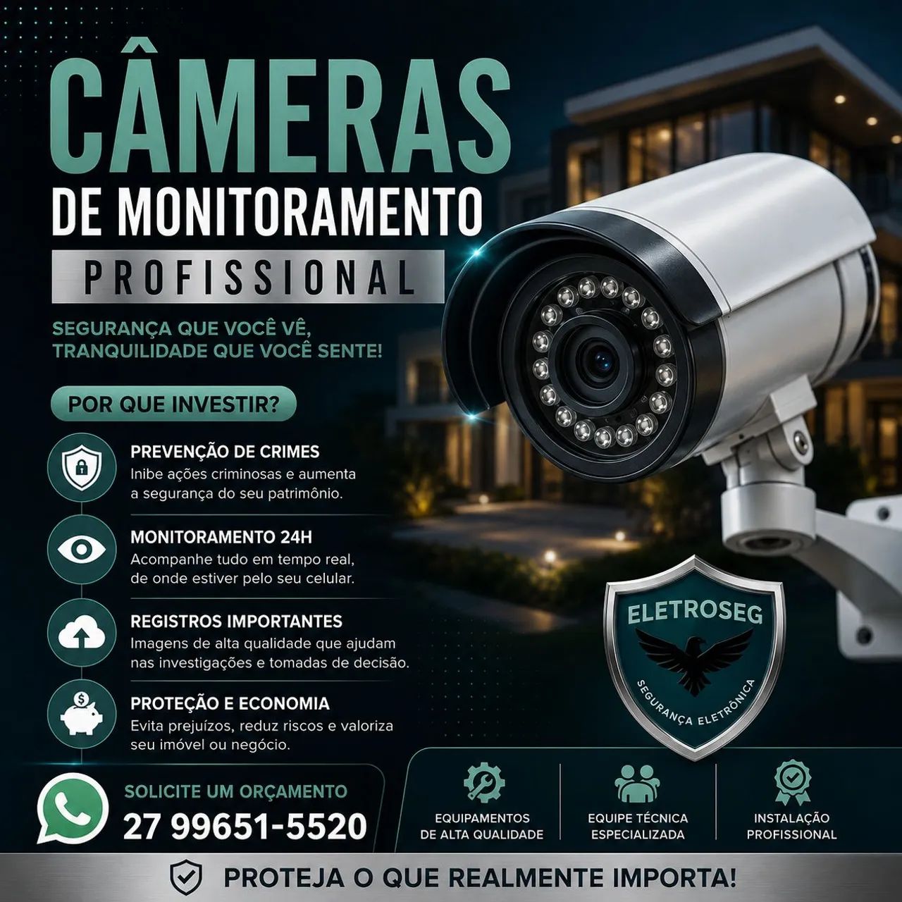Câmeras de segurança 