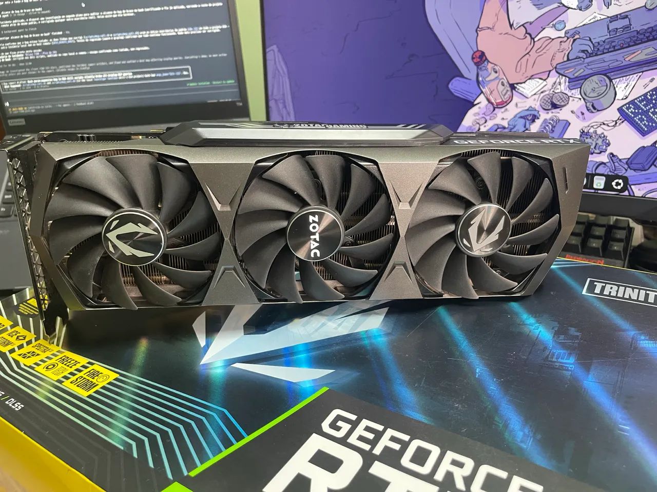 RTX3090 Zotac Trinity 24G Vram - Foto 2