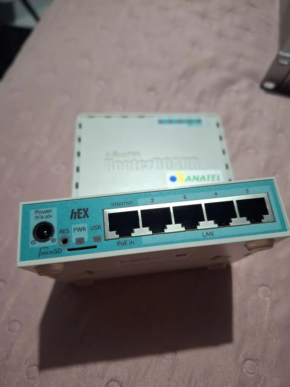 ROTEADOR PROFISSIONAL MikroTik hEX - Foto 2