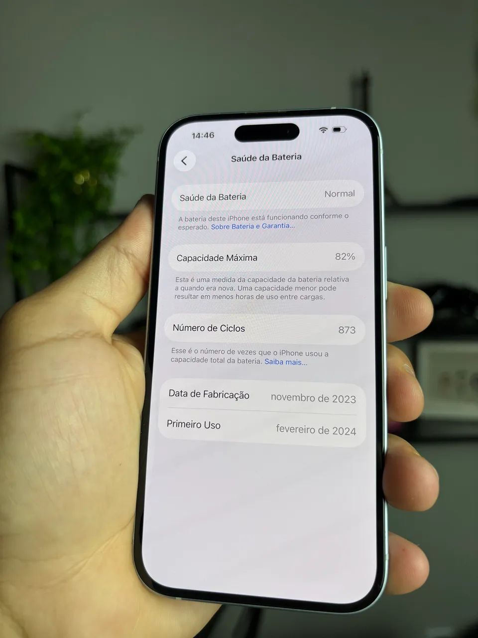 iPhone 15 128GB Azul - Foto 4