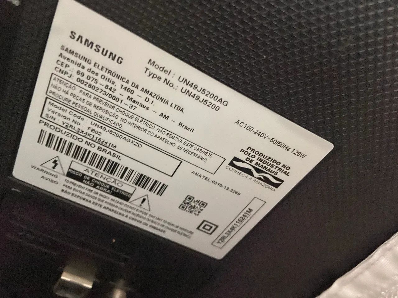 Tv samsung 49 peças