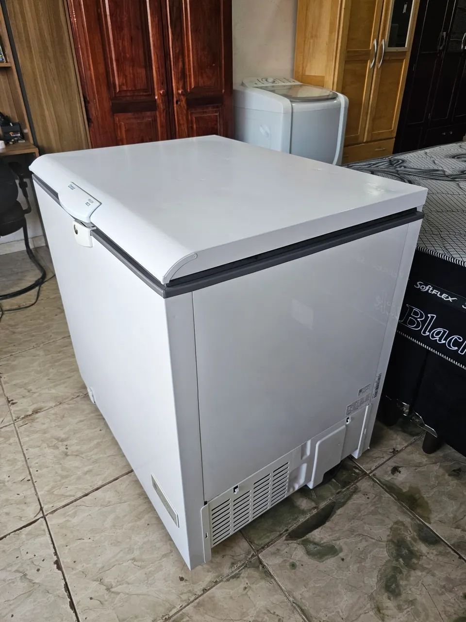 Freezer motor original Usado funcionando perfeitamente  - Foto 3