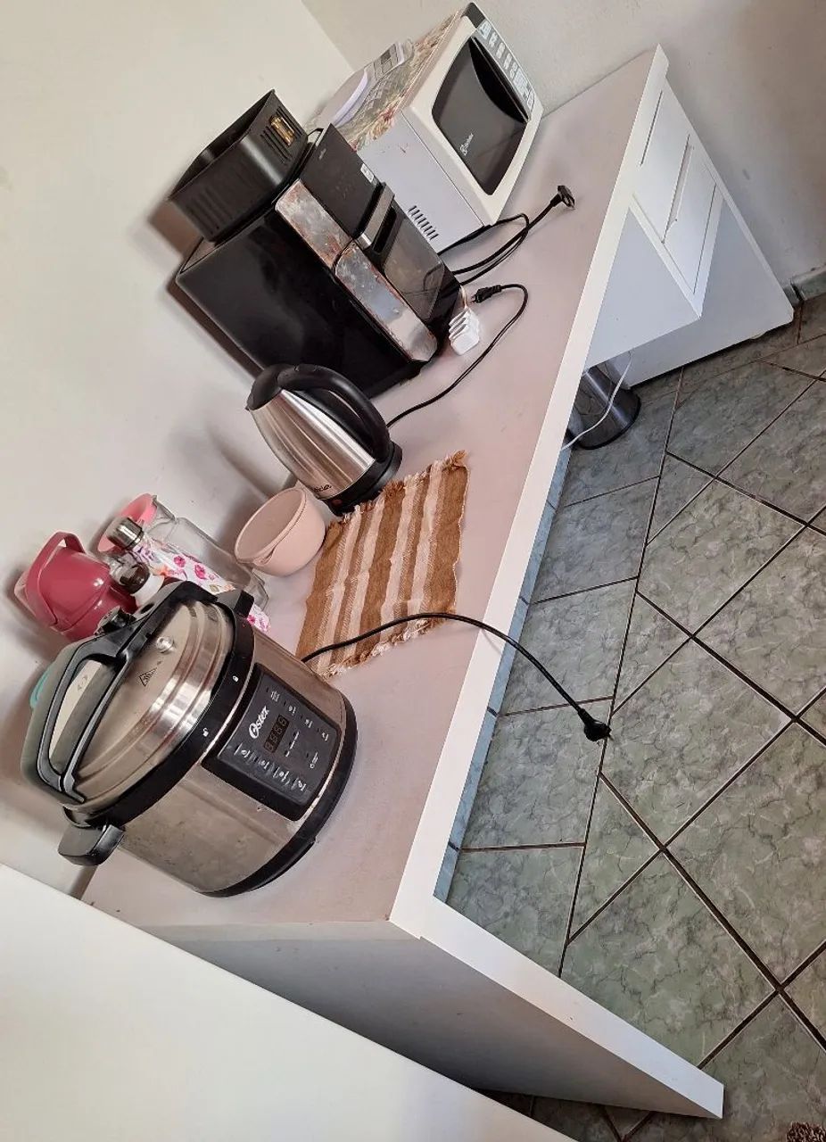 Mesa escritório com gavetas  PRA SAIR   - Foto 3