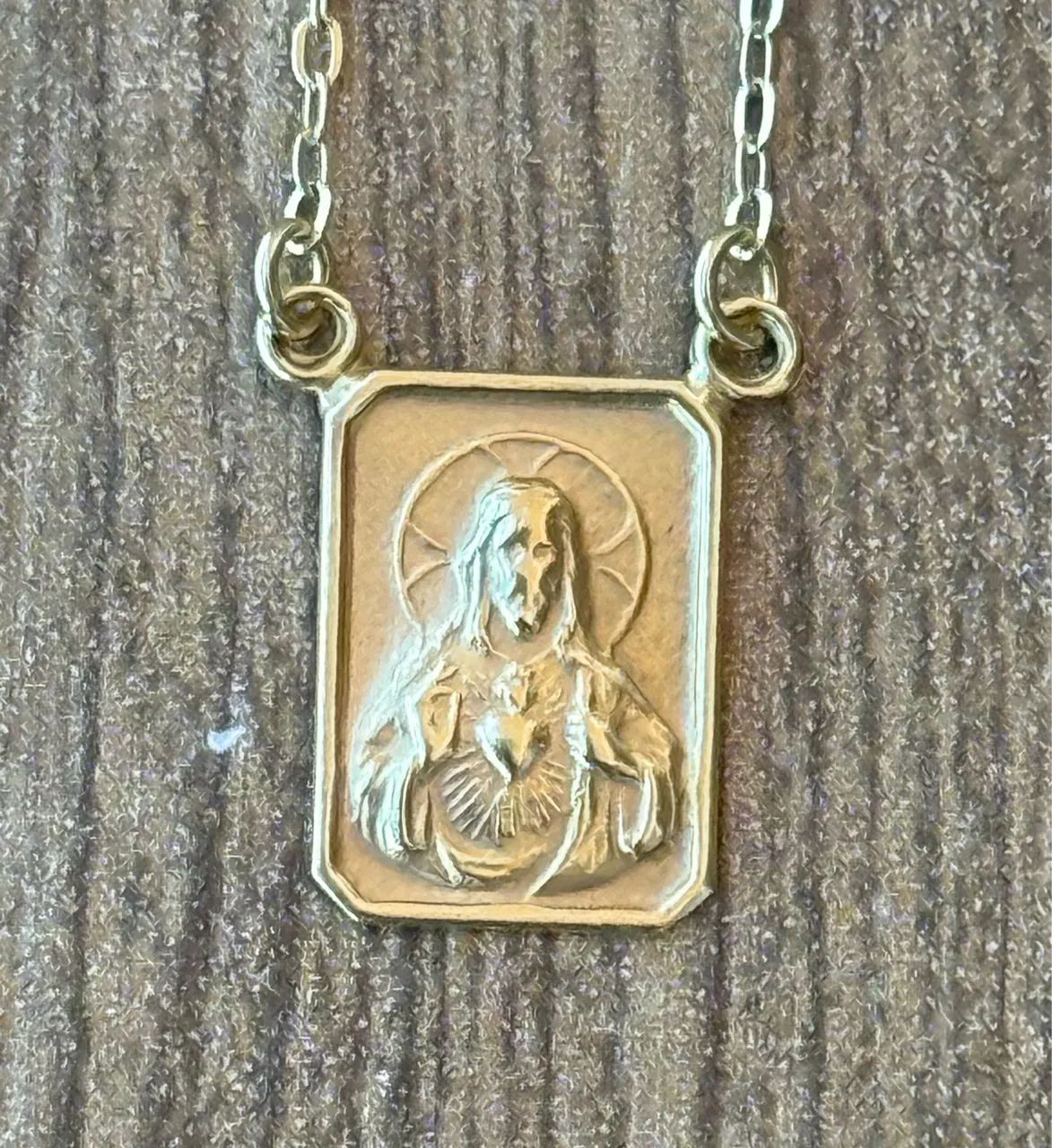 Escapulário em Ouro 18K - Foto 5