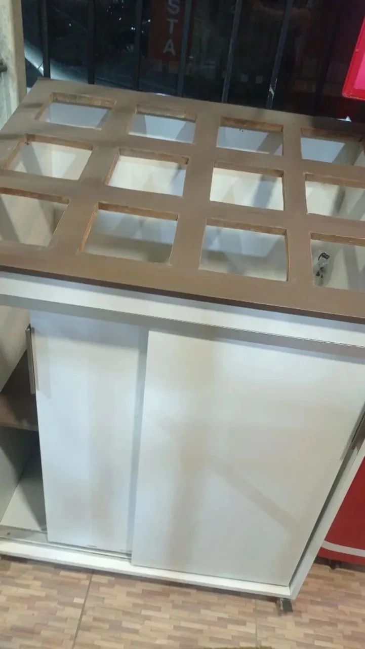 Bancada de açaí 