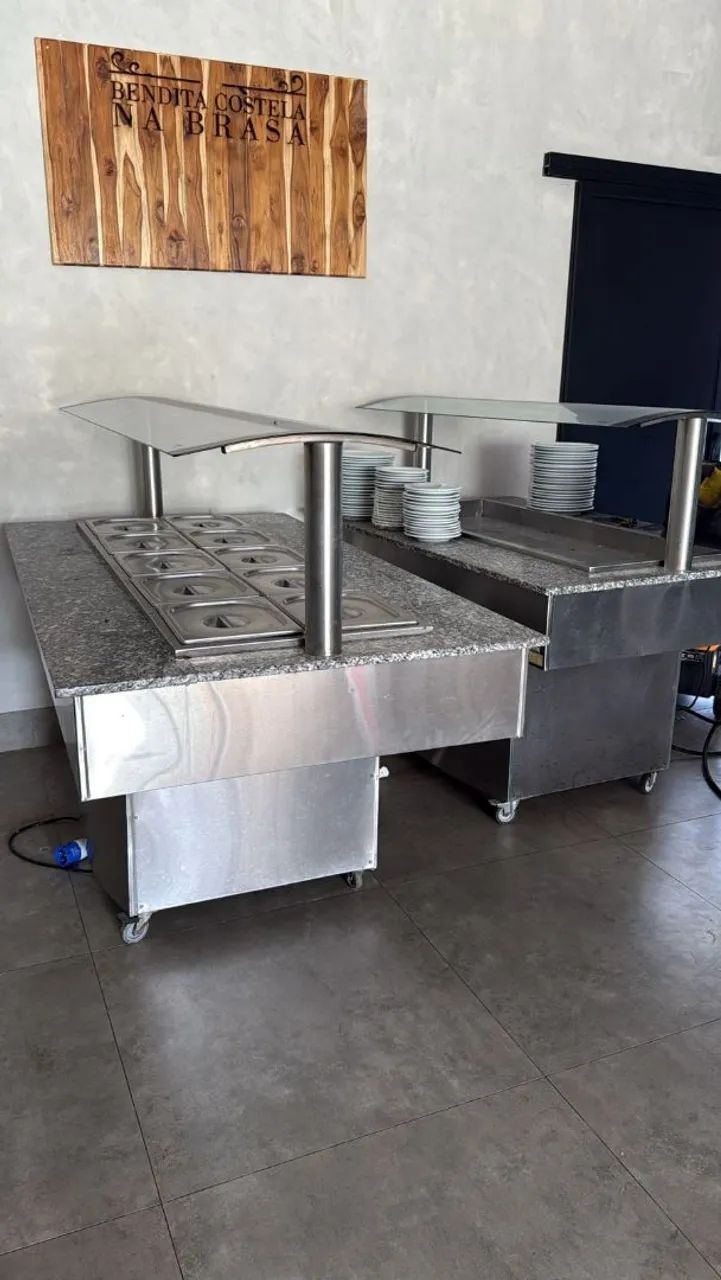 Buffet de inox 