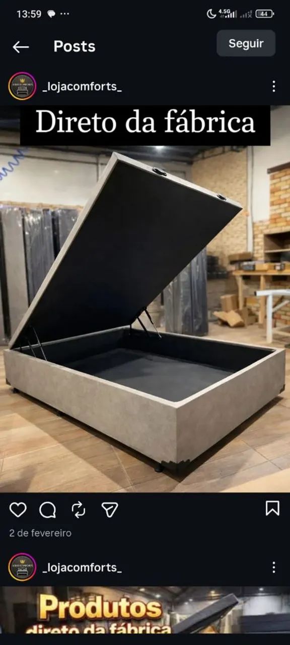 Base Baú casal - Nova