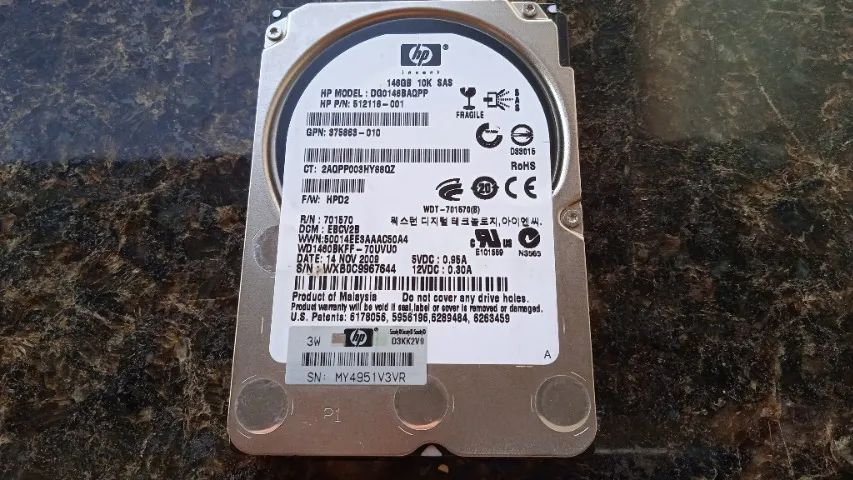 HD HP 146GB (Notebook) - Foto 5