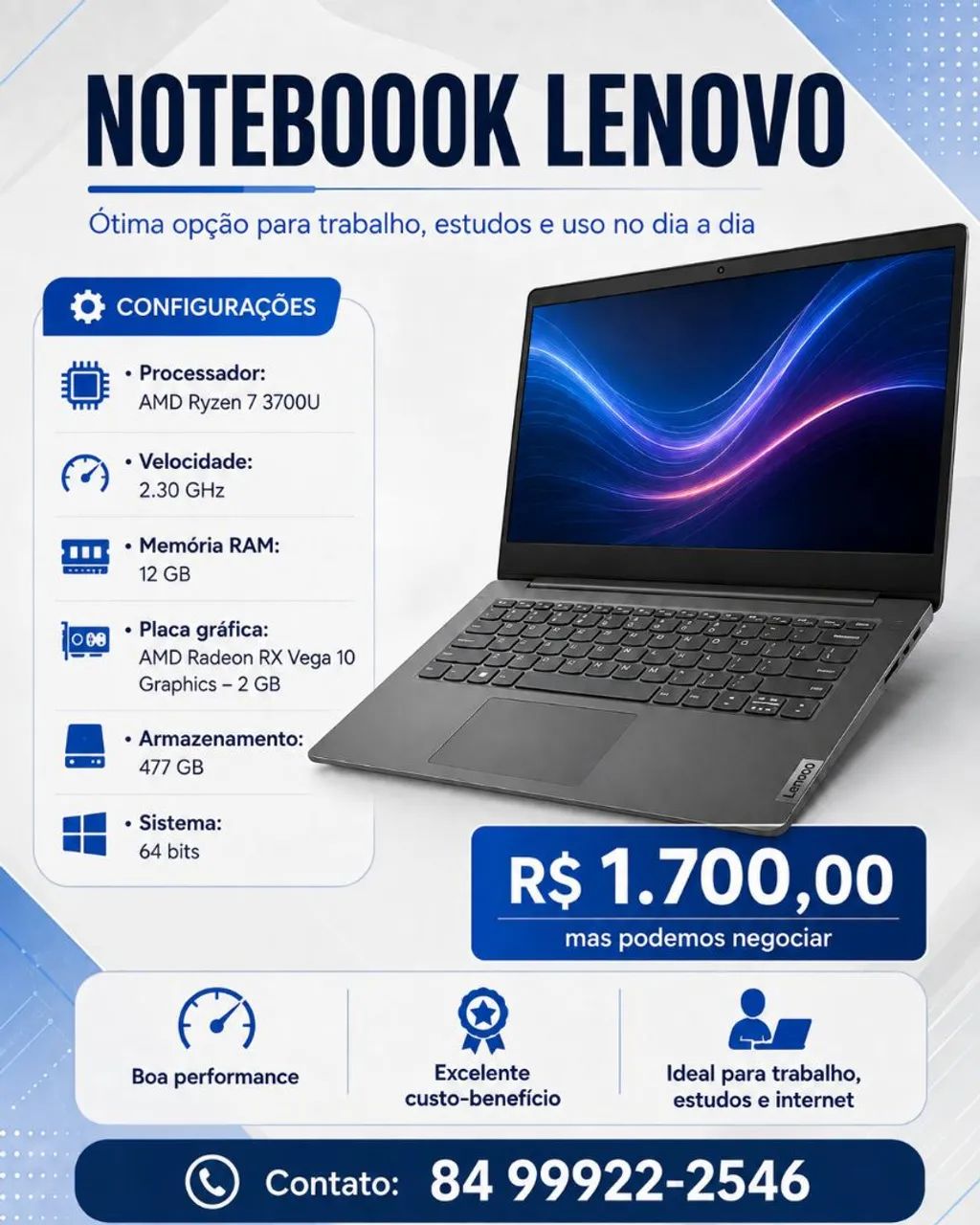 Notebook Lenovo