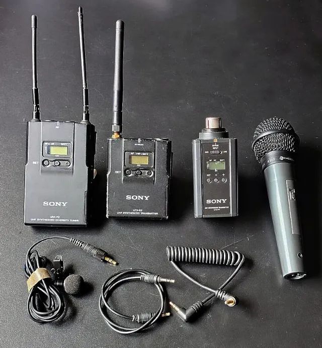 Microfone de lapela sem fio SONY - UTX- B2 / URX - P2 / UTX-P1