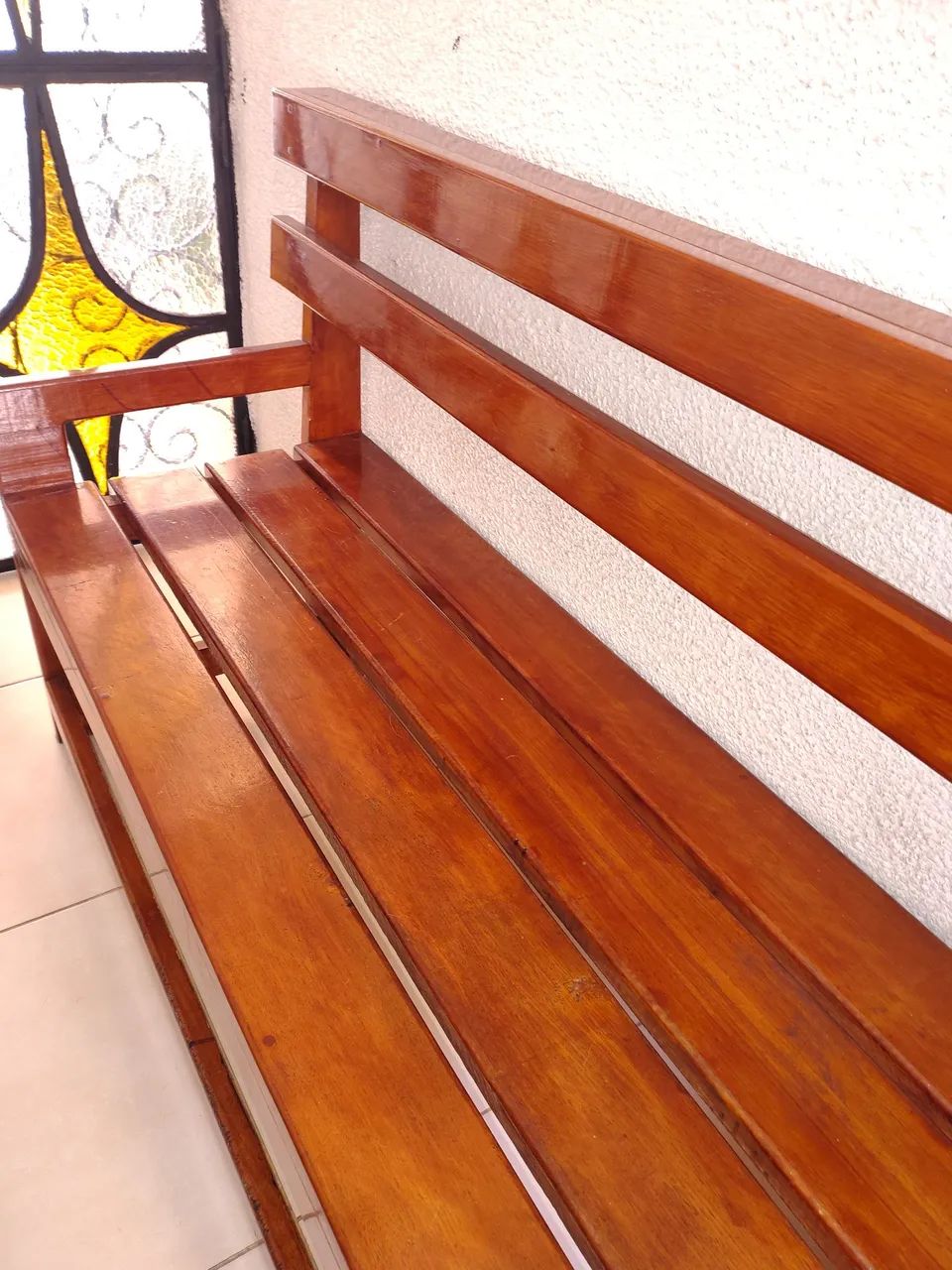 BANCO EM MADEIRA MACIÇA  - Foto 4