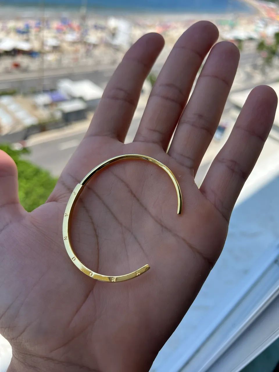 bracelete pandora dourado - Foto 2