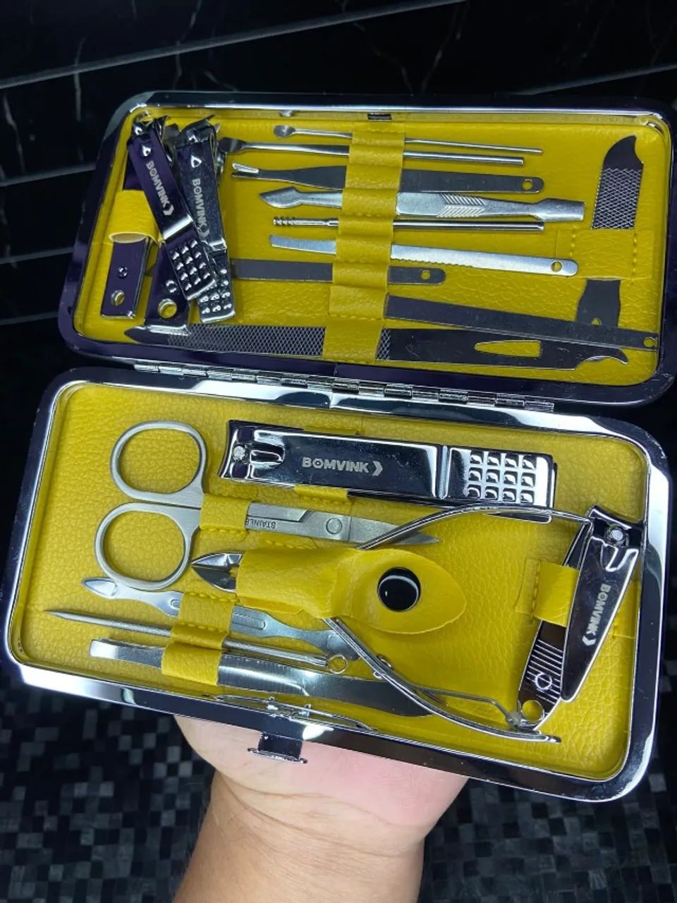 Kit Manicure e Pedicure 19 Peças BOM-3710 an4
