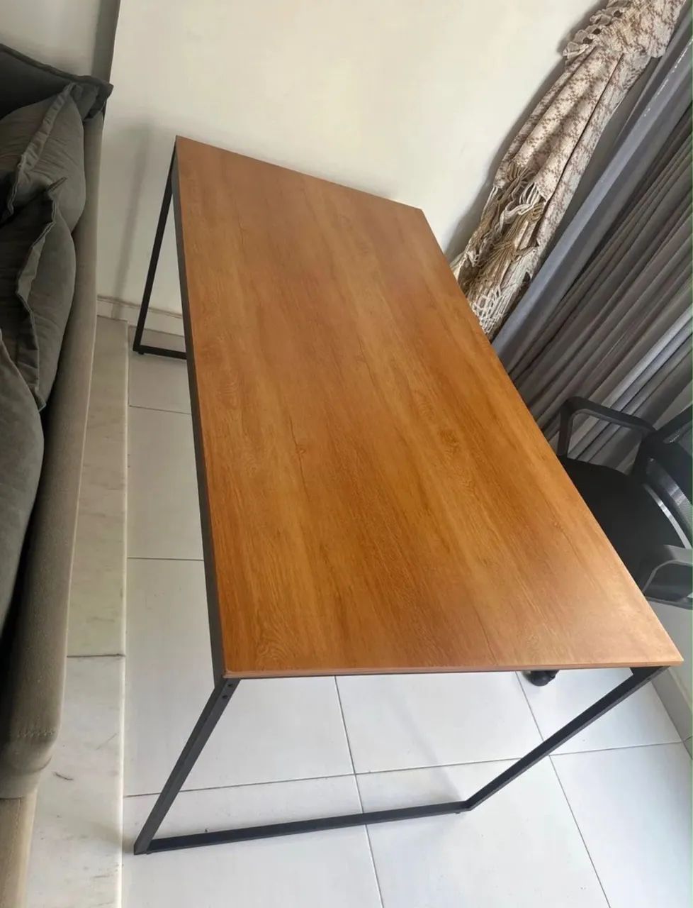 MESA DE ESCRITÓRIO INDUSTRIAL 160x80 - Foto 3