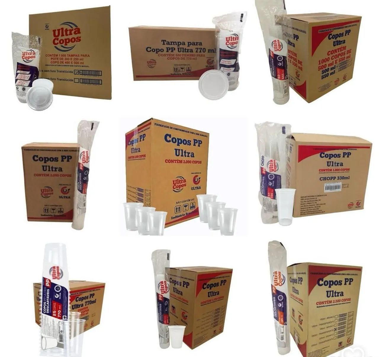 Copo descartável ultra copos cx 150ml - Foto 3