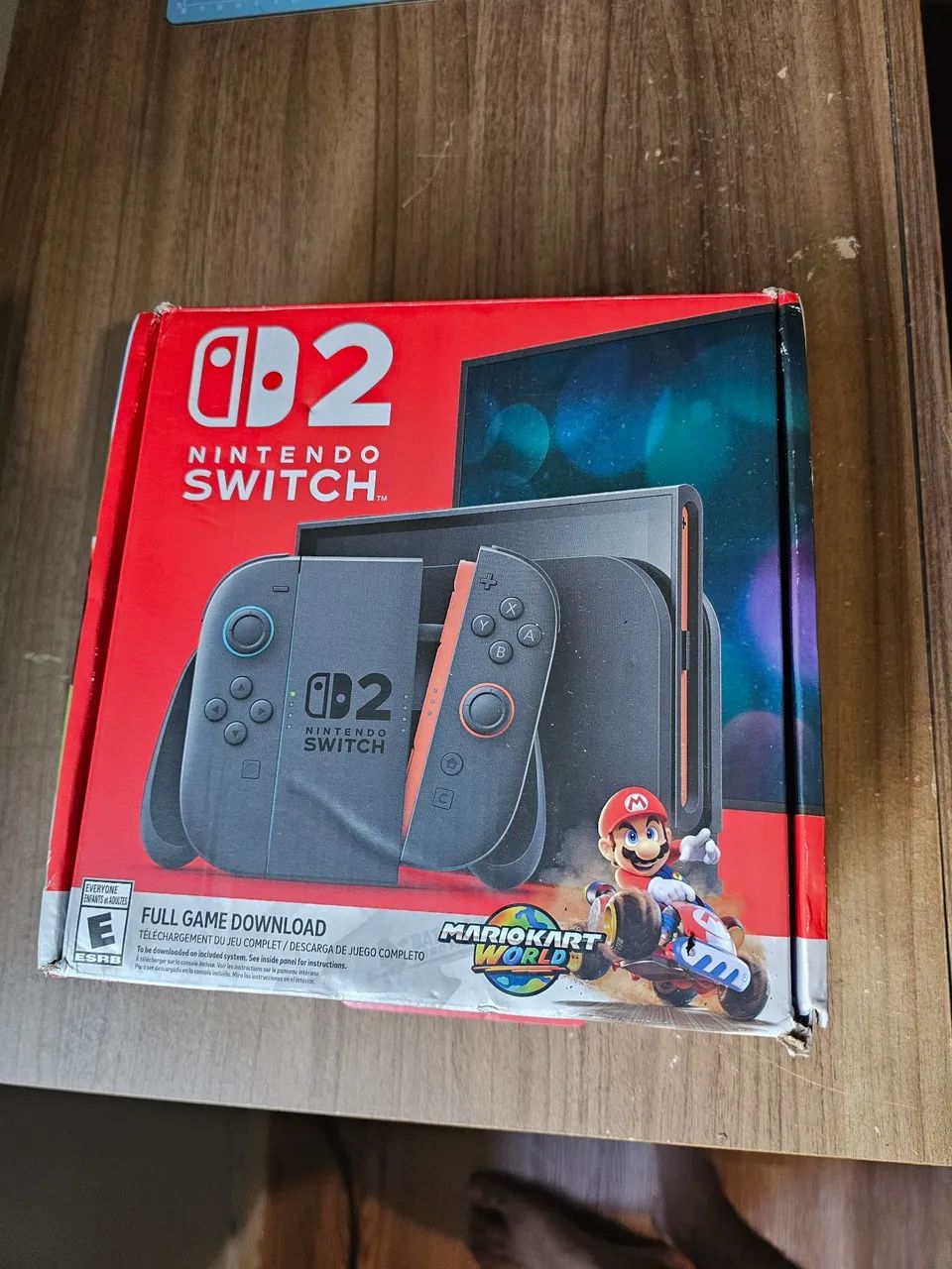 Nintendo switch 2 com caixa + maleta e case + 3 jogos - Foto 5