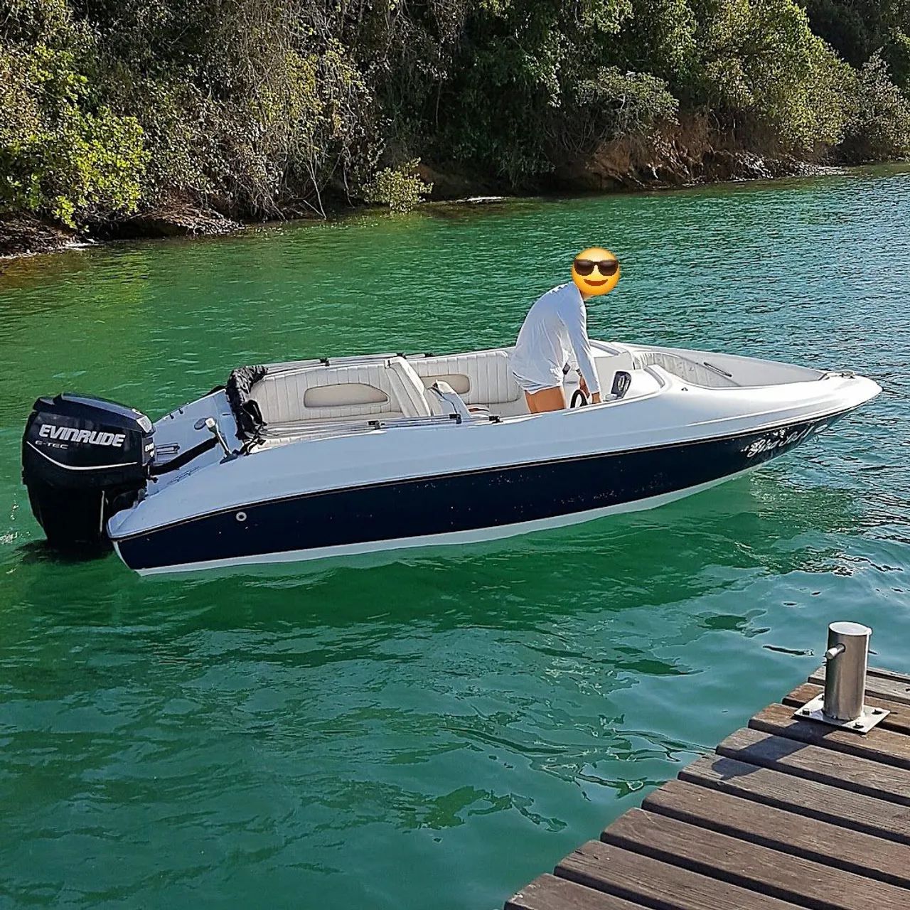 Lancha Focker 190 - Motor Evinrude 115 HP E-TEC - Foto 2