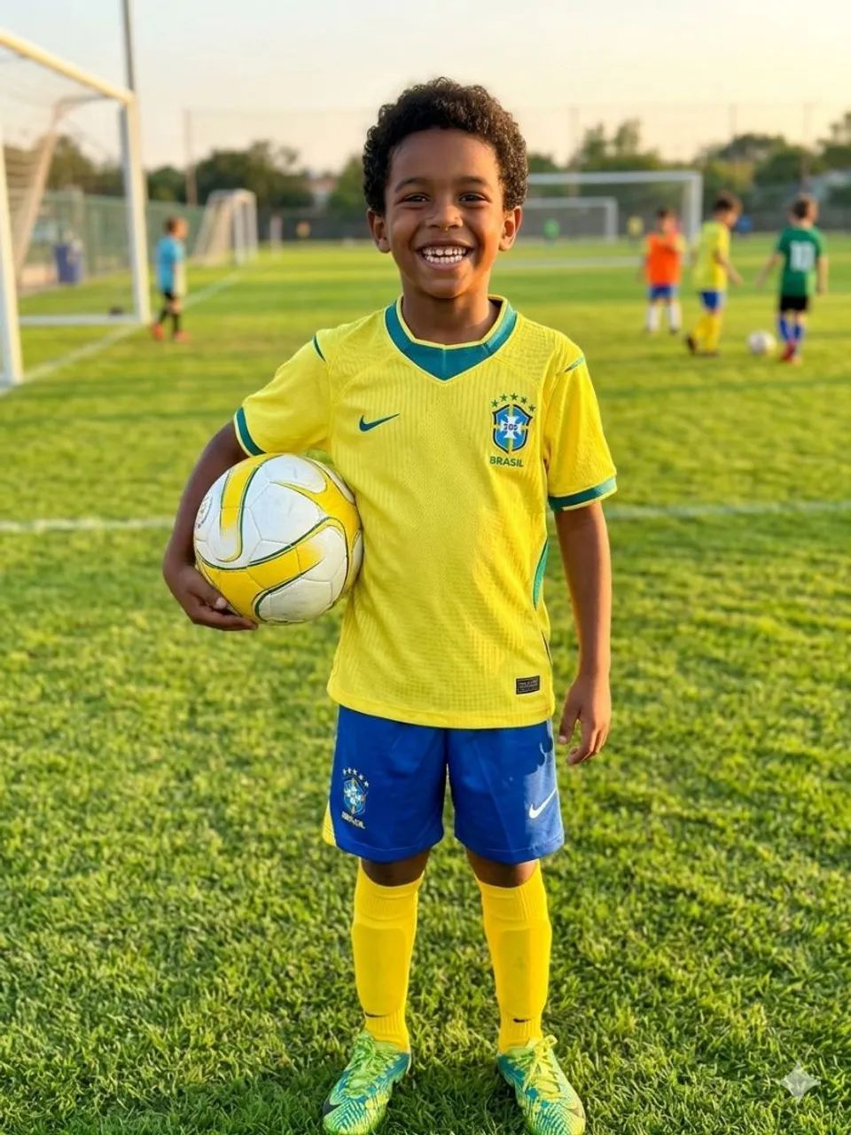 Camisa Brasil Kit Infantil 