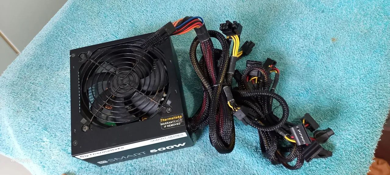 Fonte atx Thermaltake 500W 80plus  - Foto 4