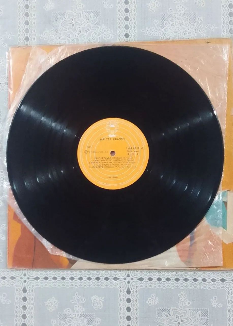 LP Respire fundo - Walter Franco (1978) - Foto 3